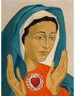 Blue Madonna - Constance Mary Rowe