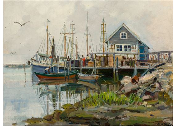 Grey Day, Virginia - A. de Nottbeck