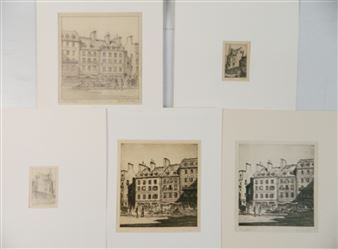 1.) ''Old Quebec'' - Ernest Melchert