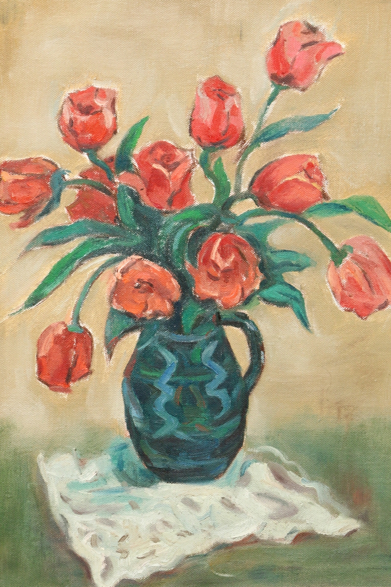 Pan Yu-liang | 'FLOWERS IN VASE' | MutualArt