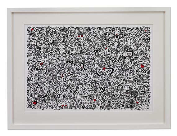 Mr Doodle　版画　Love Land Mr. Doodle | LOVE LAND | MutualArt