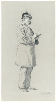 13 sheets: Figural scenes - Albert Lang