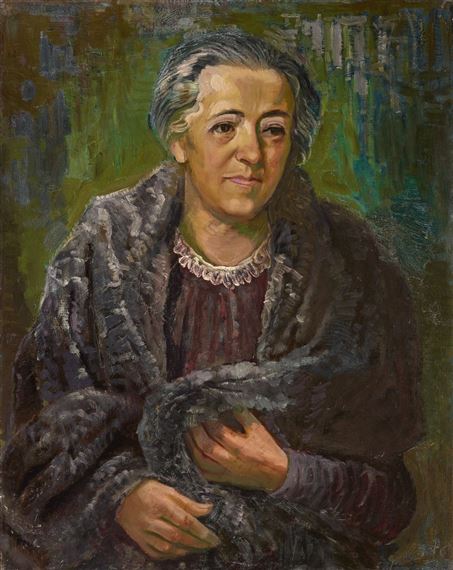 Bildnis Frau Elisabeth Ascher