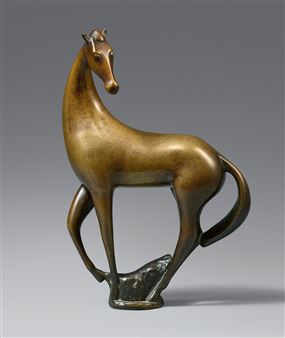 Tänzelndes Pferd (Chinesisches Pferd) - Ewald Mataré