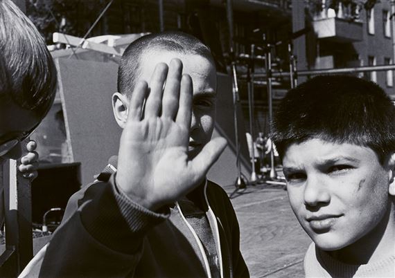 Bezirkswoche Neukölln, Karl-Marx-Platz, Berlin by Gabriele & Helmut Nothhelfer, 1987