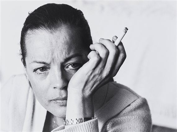 Robert Lebeck | Romy Schneider, Quiberon (1981) | MutualArt