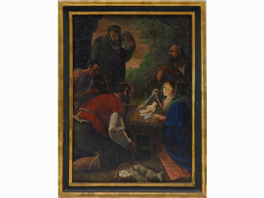 Adoration of the Shepherds by French School, 19th Century