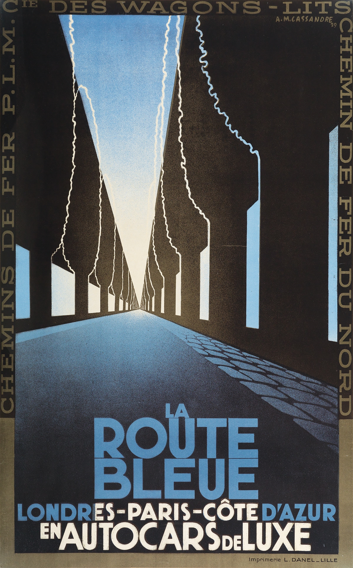 l'Etoile du Nord by A.M. Cassandre, 1929
