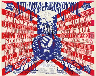 2ND ANNUAL ATLANTA INTERNATIONAL POP FESTIVAL. . - Lance Bragg