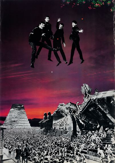 [GRAPHIC DESIGN / MUSIC.] Group of 3 posters. . by Tadanori Yokoo, 1970s