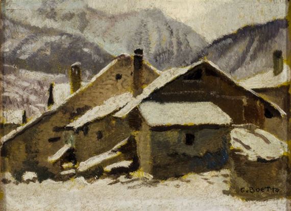"Casolari di Bardonecchia" by Giulio Boetto