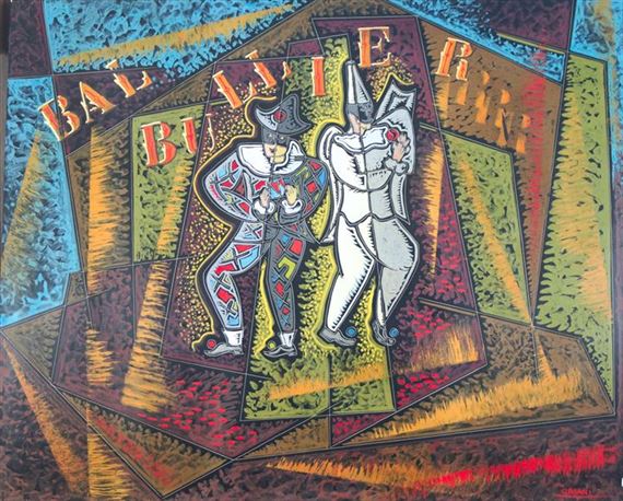 "Bal Boullier" by Pippo Oriani, 1931