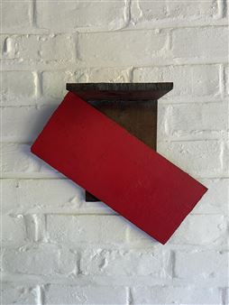 Sans titre, Wallpiece - Richard Nonas