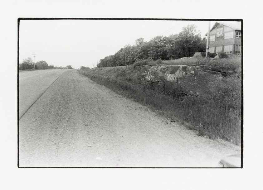 Artwork by Zoe Leonard, I love you, Made of Gelatin silver print