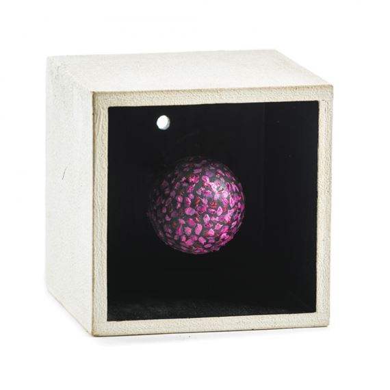 Magenta - Kugel by Kuno Gonschior, 1996