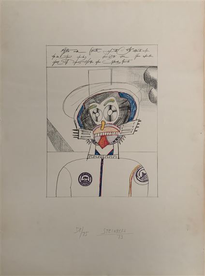 Union Square by Saul Steinberg, 1973