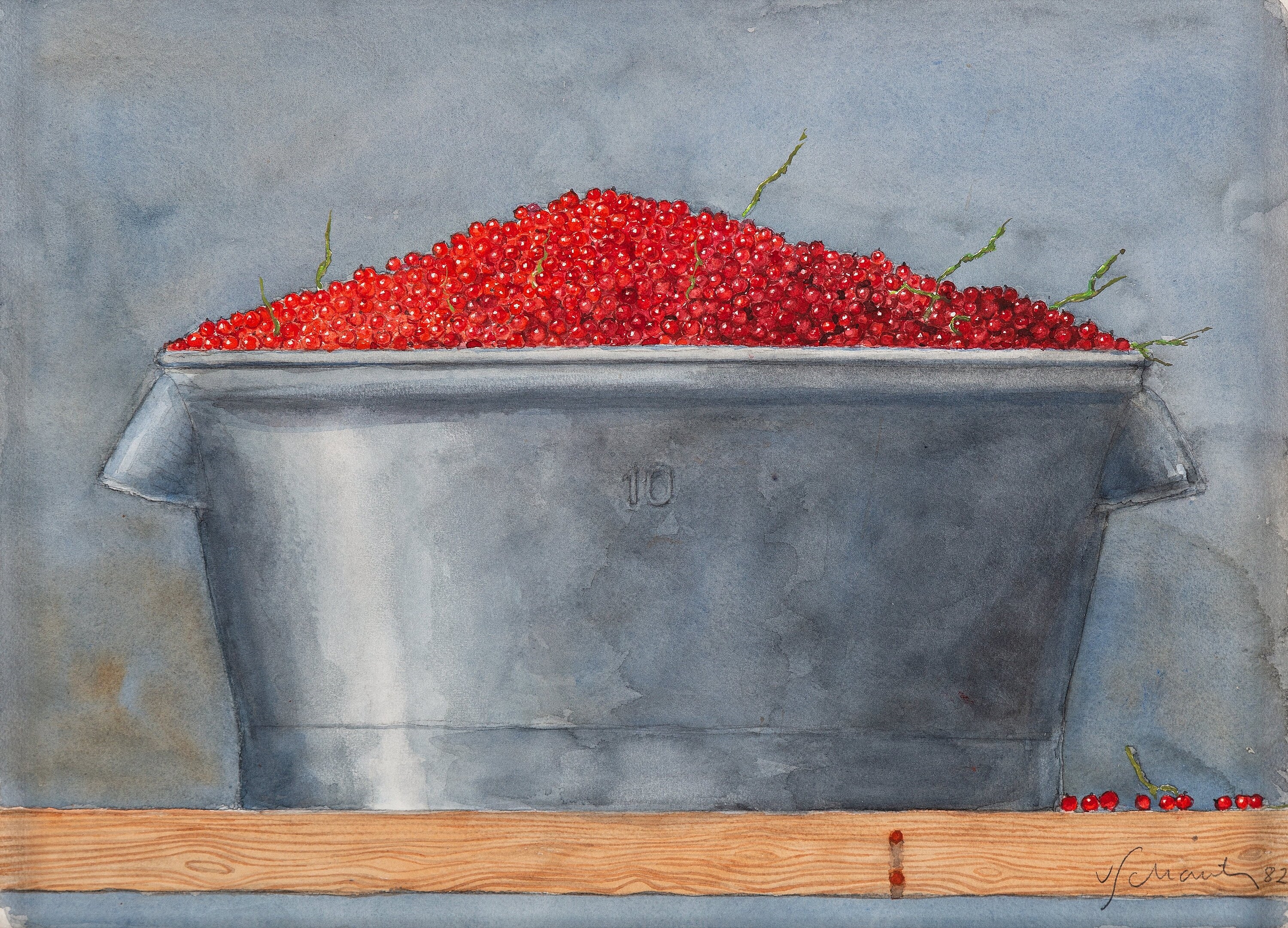 Red currant by Philip von Schantz, 1982
