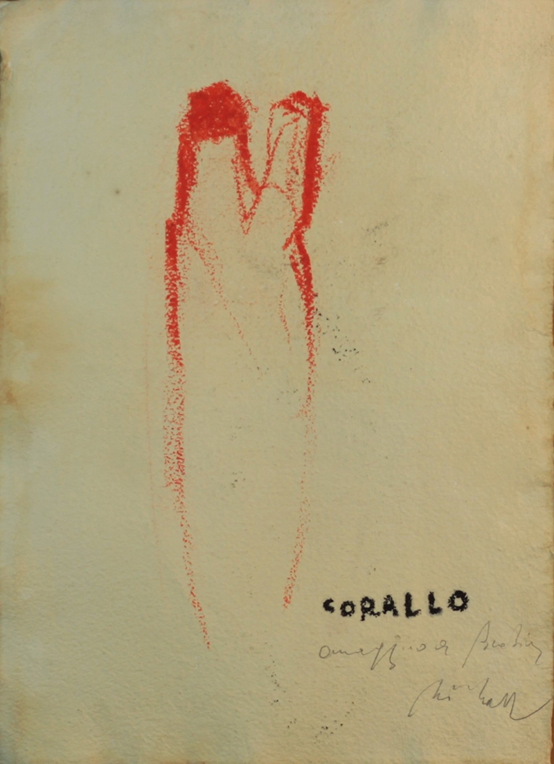 Corallo Omaggio a Picabia by Piero Pizzi Cannella
