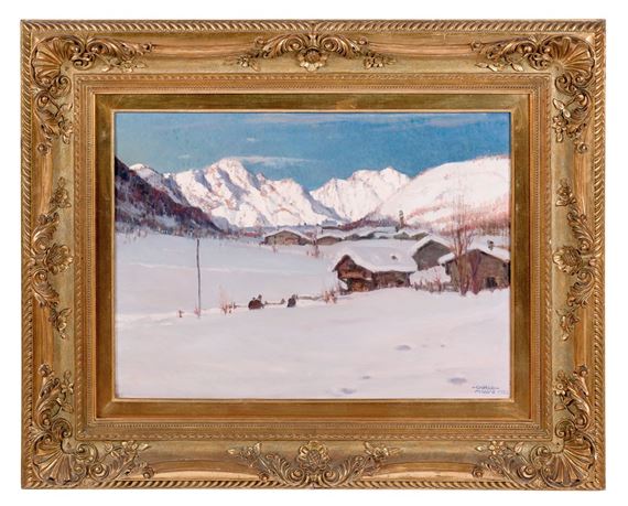 Primo sole ad Accelio by Carlo Musso, 1952