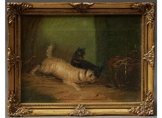 T. Langlois | Dogs Chasing a Rat (19) | MutualArt