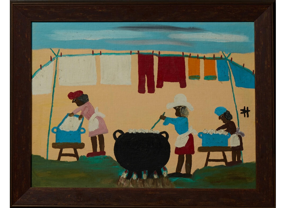 Clementine Hunter Wash Day MutualArt