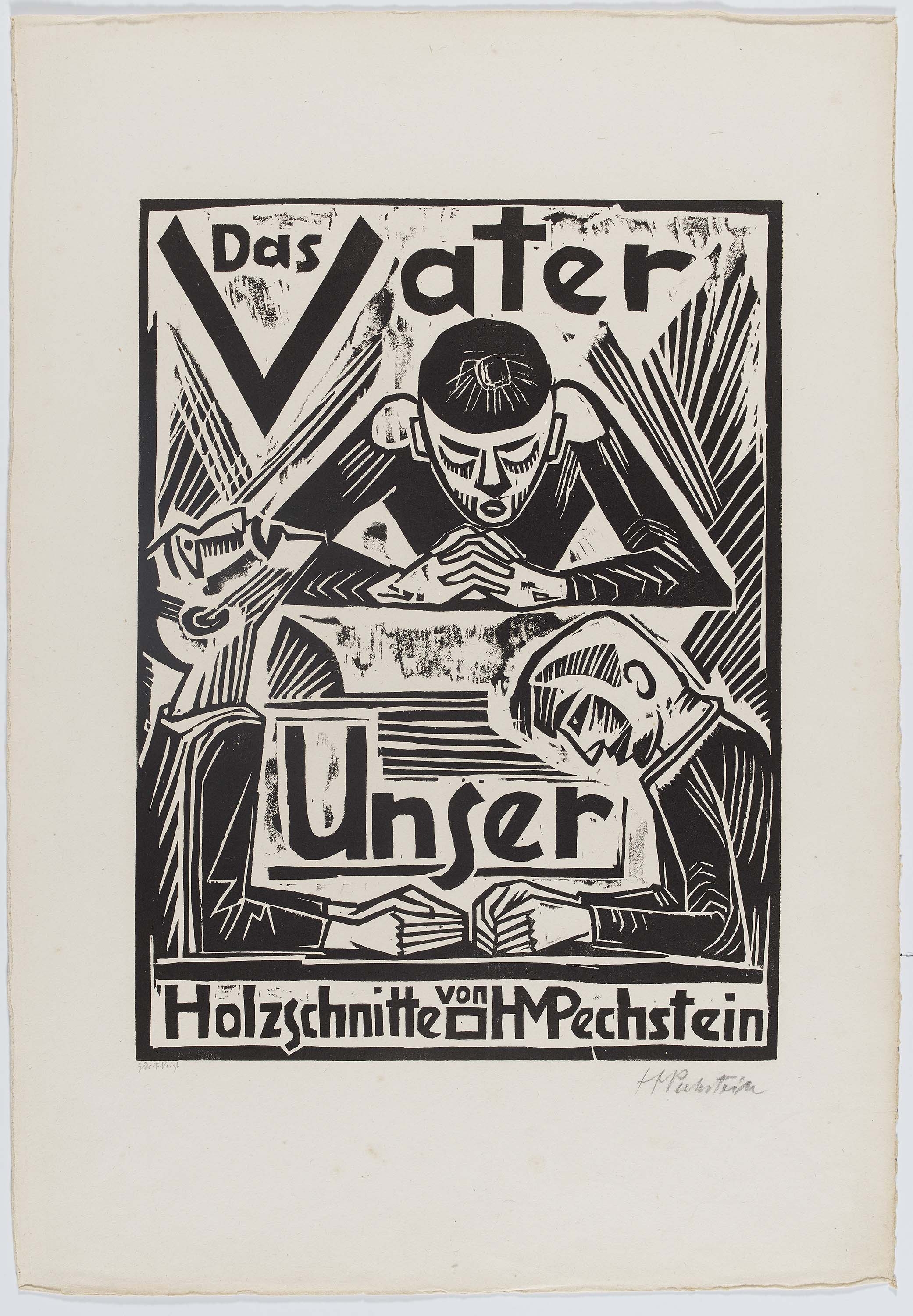 Max Pechstein Das Vater Unser (1921) MutualArt