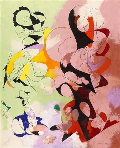 Ohne Titel by Theodor Werner, 1948