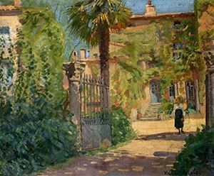 Paysage du sud de la France by Louis Valdo-Barbey