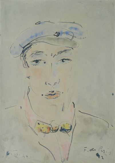 Ritratto di Giovinetto by Filippo de Pisis, 1942