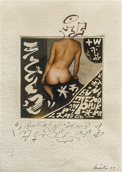 La dame de mes pensées (a dépenser) by Maurice Bismuth Lemaître, 1989