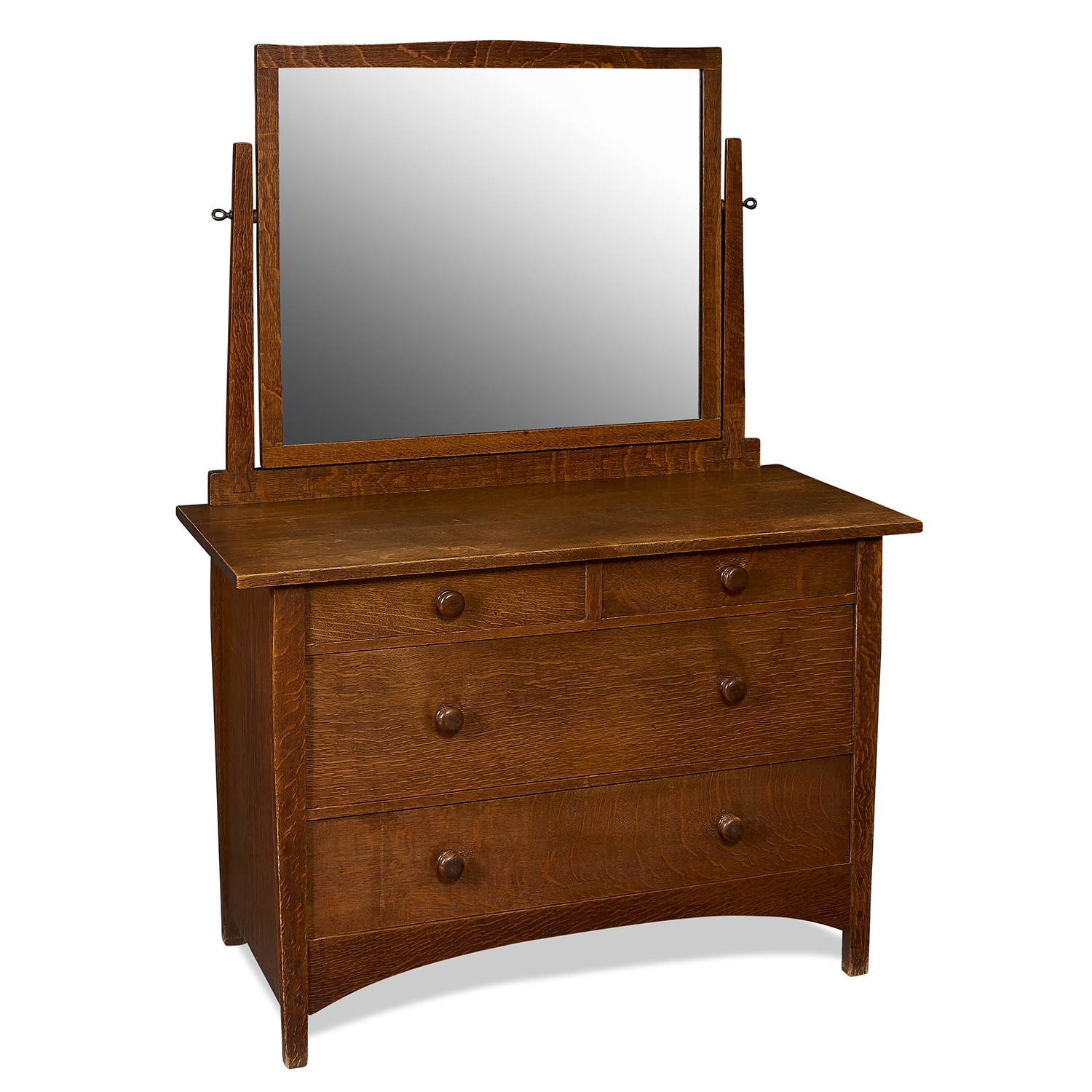 Stickley Gustav dresser with mirror, 911 MutualArt