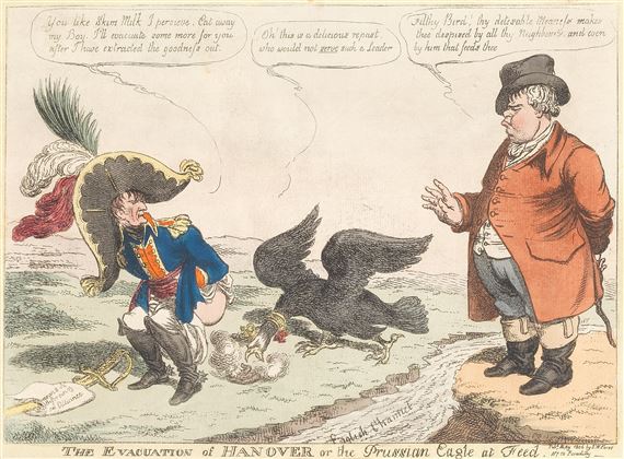 Duke William's Ghost by James Gillray, 1799