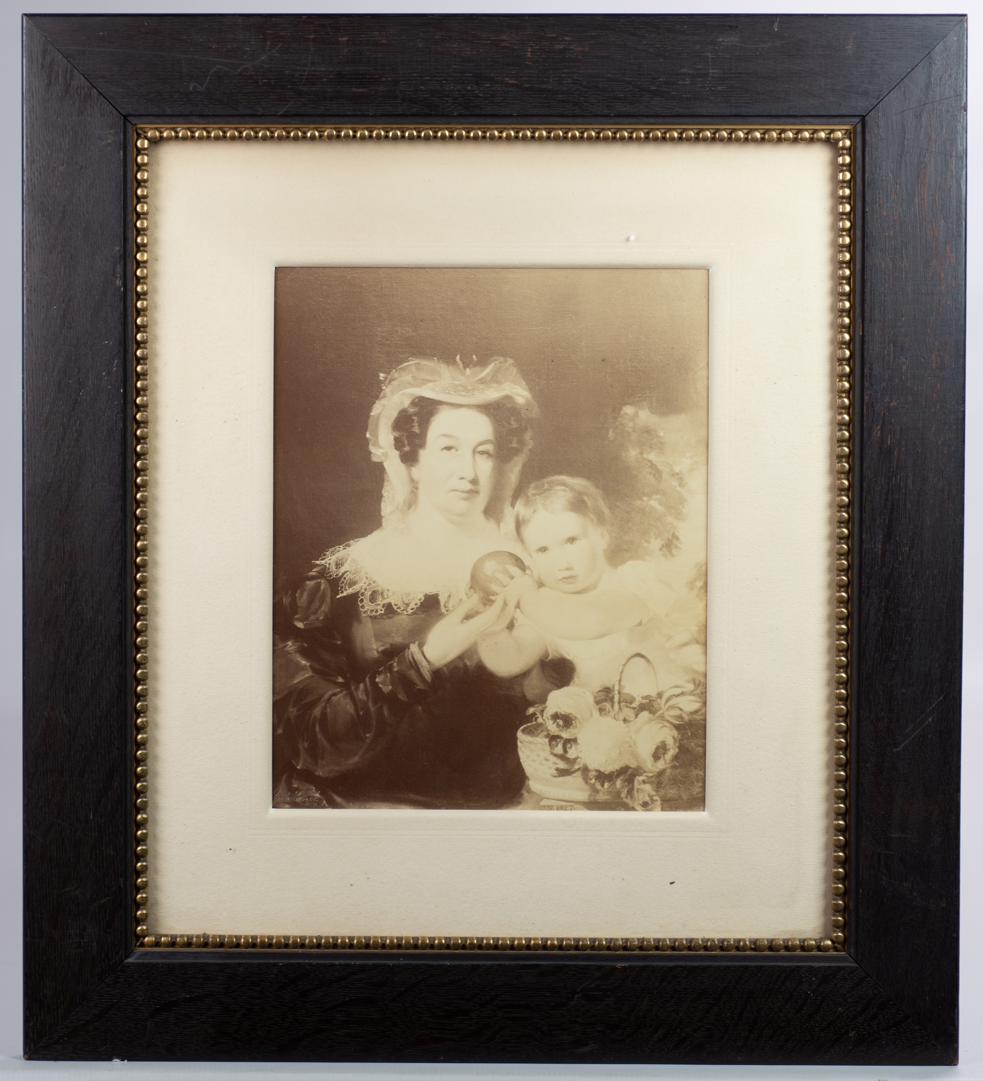 Artwork by Frederick Gutekunst, Photographic Portrait of Elizabeth and Elisa Swaim, Made of Photograph