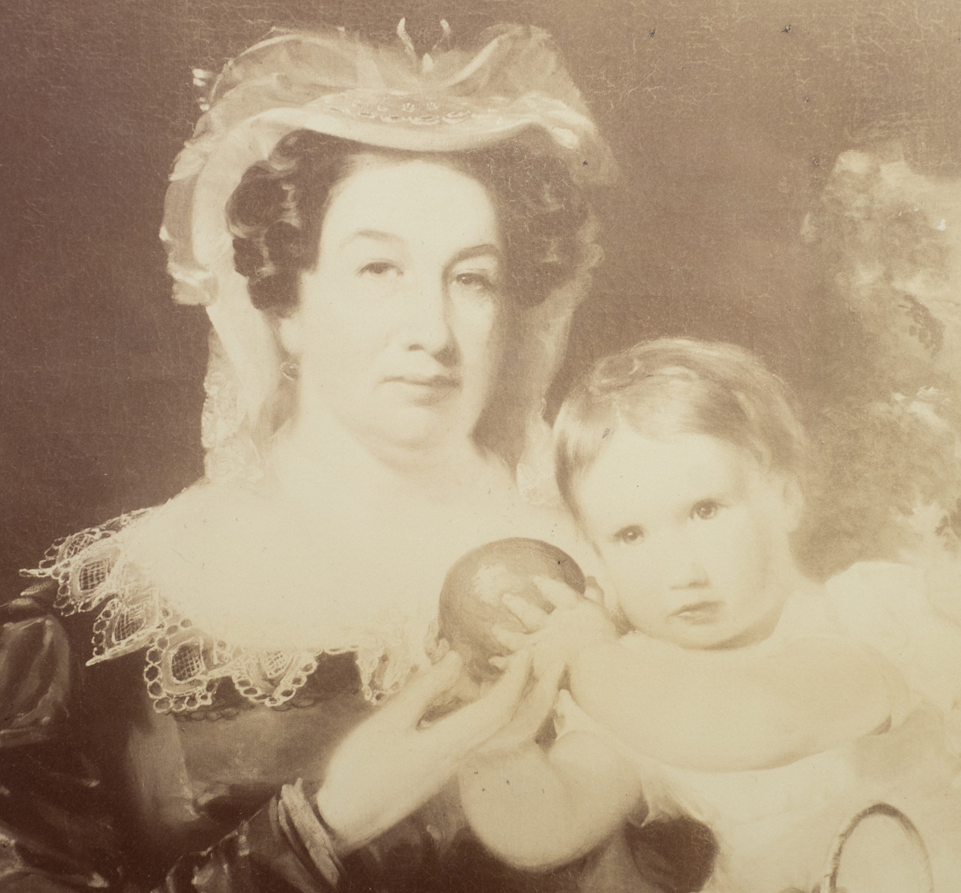 Artwork by Frederick Gutekunst, Photographic Portrait of Elizabeth and Elisa Swaim, Made of Photograph