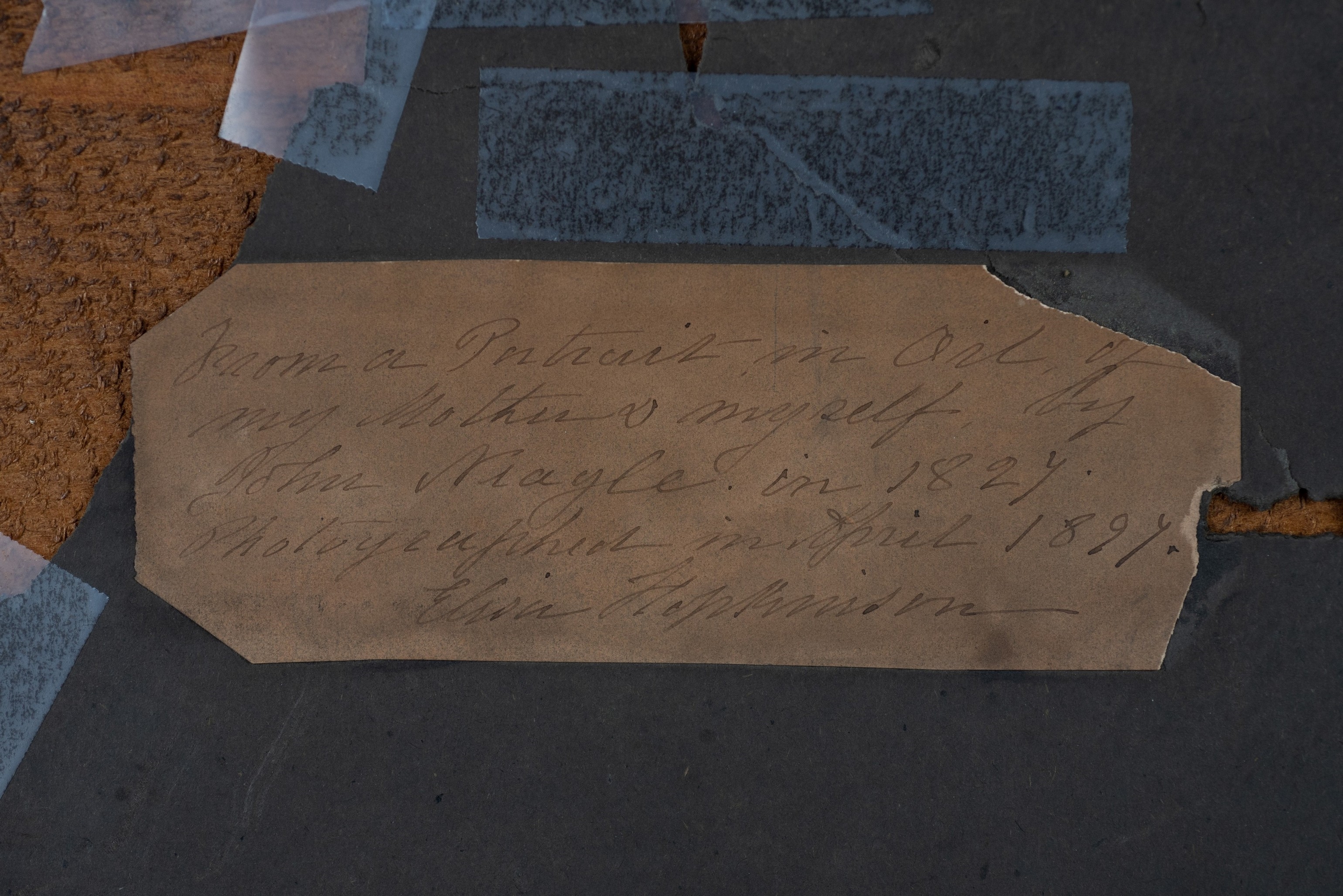 Artwork by Frederick Gutekunst, Photographic Portrait of Elizabeth and Elisa Swaim, Made of Photograph