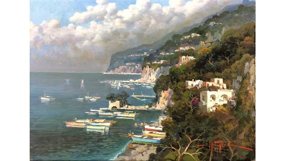 Paaeasggio  Costiero by Antonio Gravina