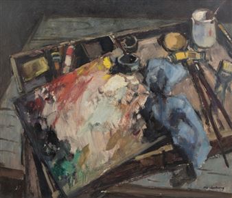 The palette - Maurice Leclercq