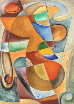 Abstrakte Komposition by Thomas Ring, '77