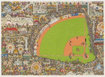 James Rizzi | A LOT OF FUN FOR CITY KIDS (1990) | MutualArt