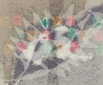 Artwork by Lee Hangsung, Pure Light, Made of mixed media on canvas laid down to panel