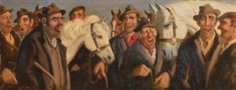 The Horse Fair - Edward Sylvester Hynes