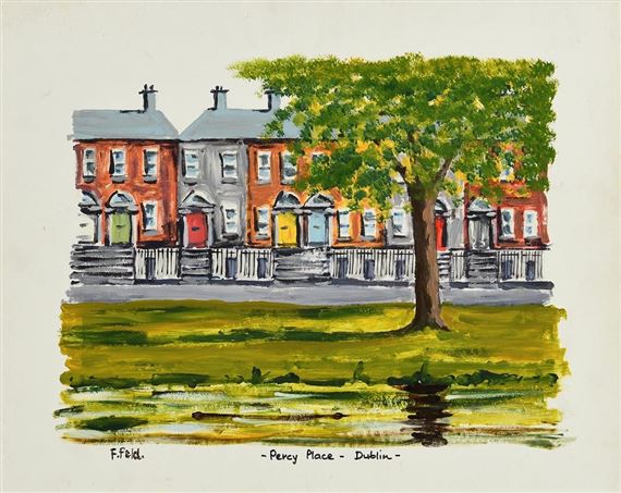 Percy Place, Dublin by Frank Feld