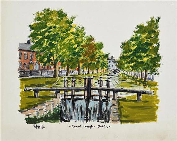 Canal Lough, Dublin by Frank Feld