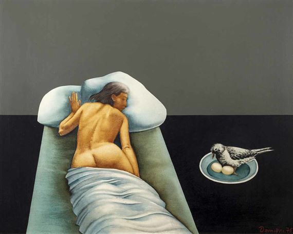 DESNUDO EN REPOSO by Jorge Damiani, 1975