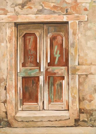 Yugoslavian Door by Leopold Hauer, 1972