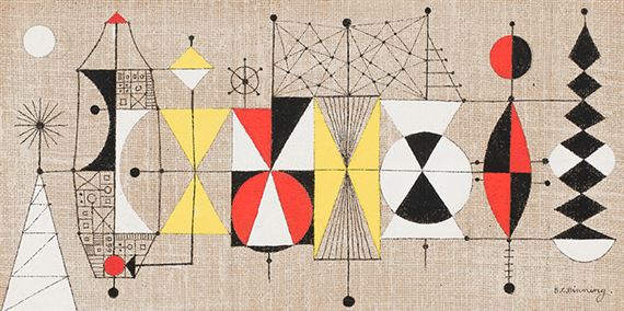 Ship Shapes & Signals by Bertram Charles Binning, dated 1953