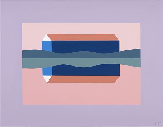 Dawn Barn by Charles Pachter, dated 2020