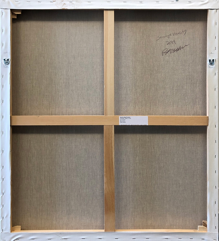 Artwork by Rachel MacFarlane, Strange Vitality, Made of oil on linen