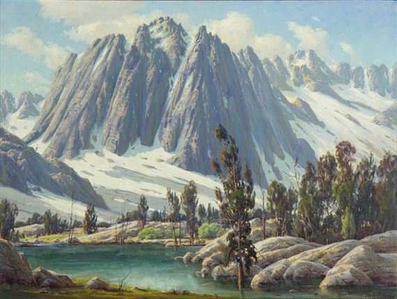 Temple Crag, High Sierras by Paul Grimm