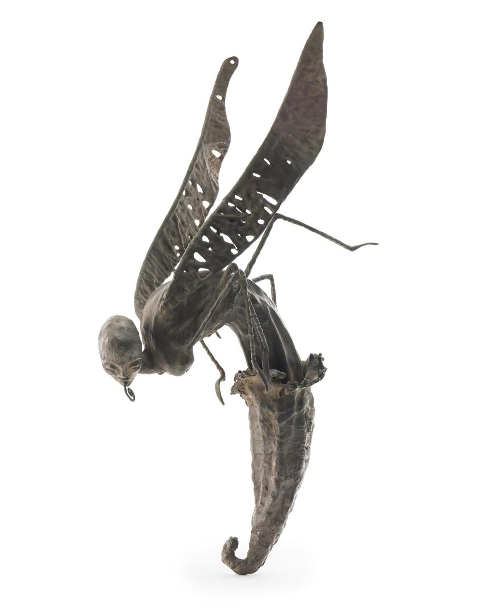 Artwork by Cheryl Ekstrom, "Metamorphosis", Made of Cast bronze